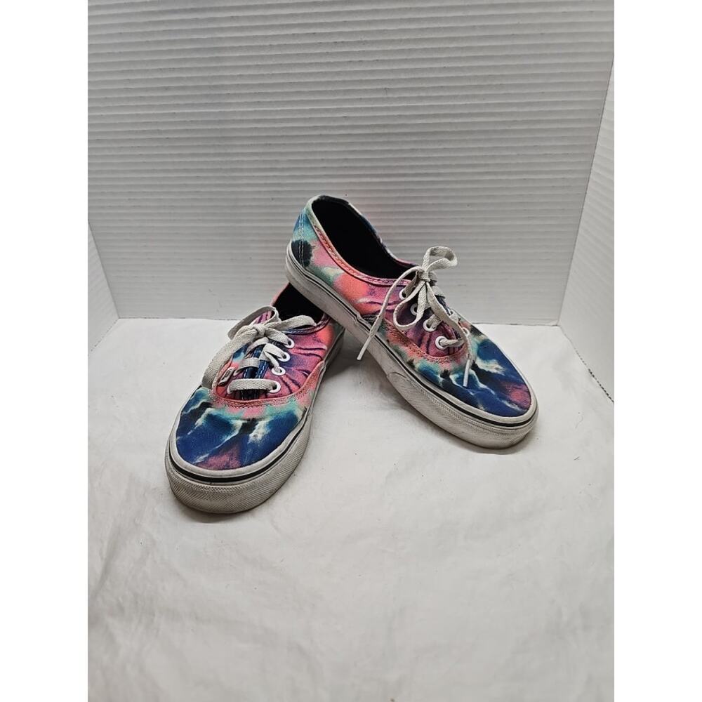 Vans Authentic Old Skool Tie‎ Dye Low Top Sneaker Sz M 6 W 7.5 Style 721356